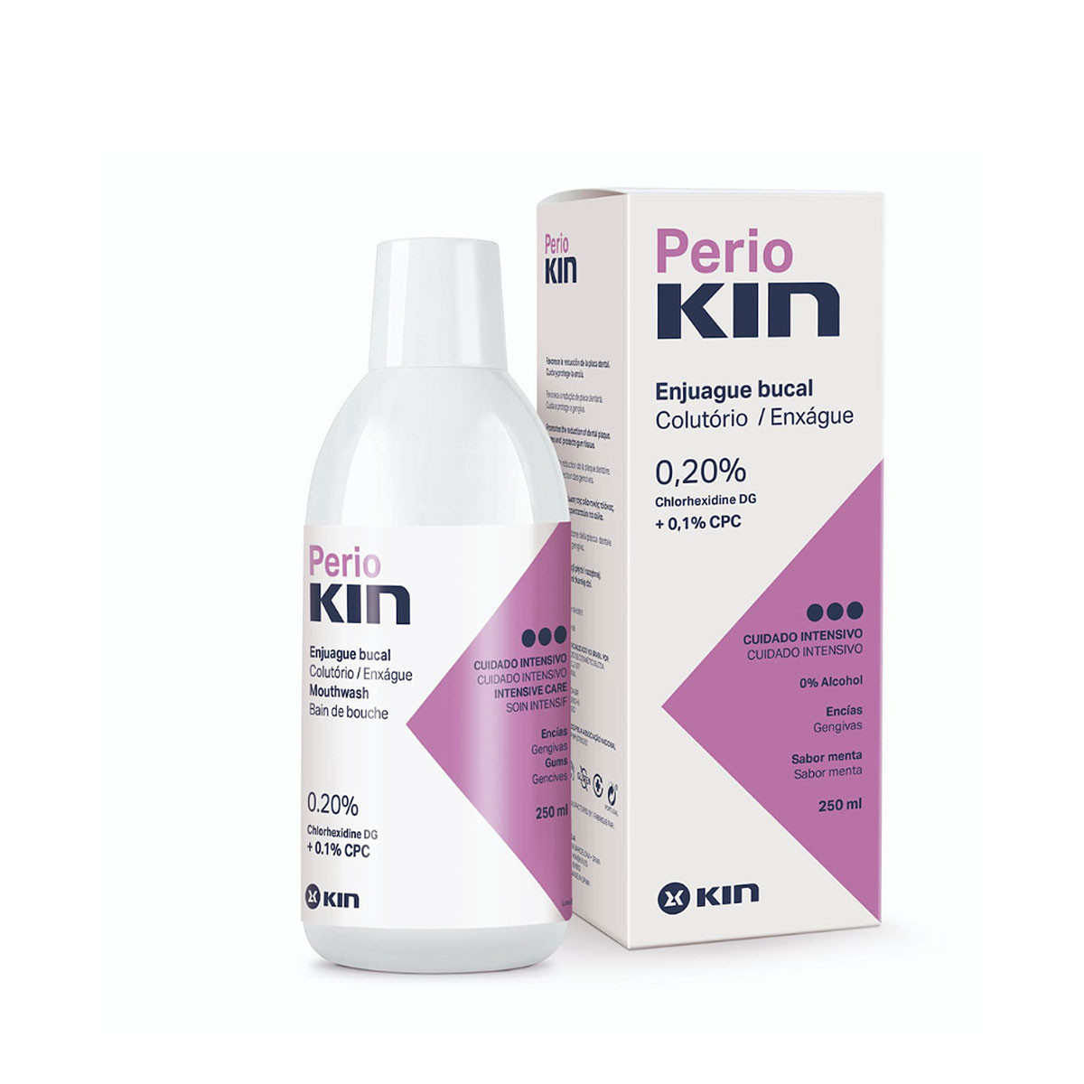 Kin Chlorhexidine Toothpaste Kin - Periokin bain de bouche 0.20% Chlorhexidine - 250ml | Kolchy.tn