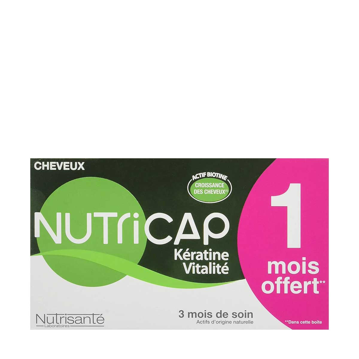 Complément alimentaire - Kératine Vitalité - Nutricap - 90 capsules