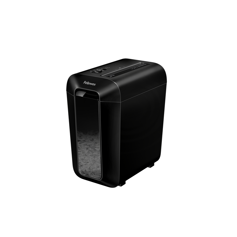 Destructeur Powershred de Documents Fellowes LX-65 / Coupe Croisée / Noir