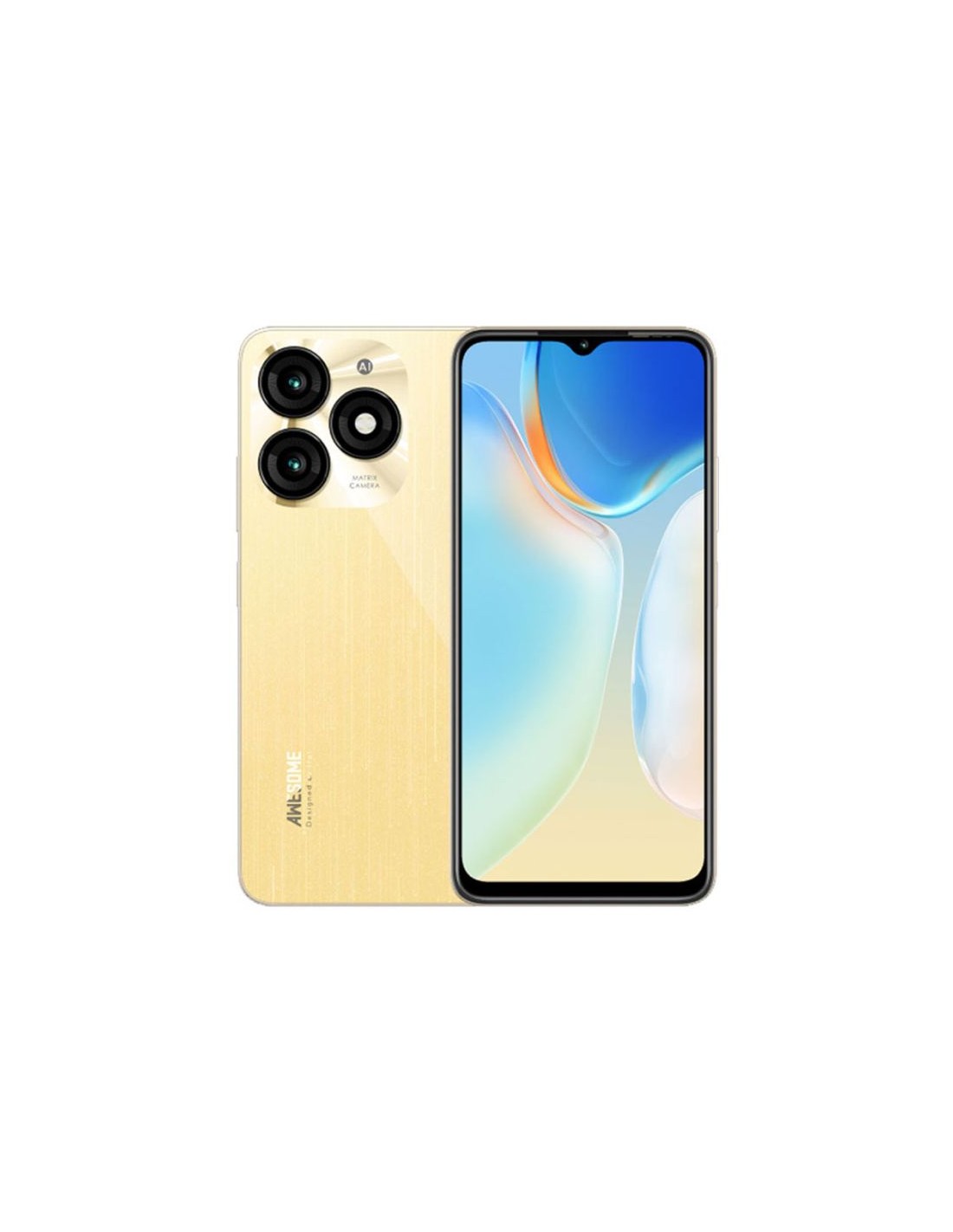 Smartphone ITEL AWESOME A70 4GO 128GO - Gold