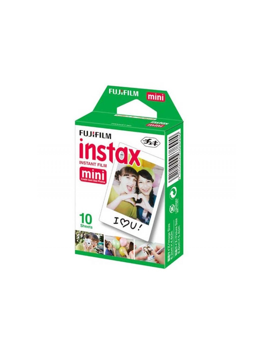 Papier Photo Mini FUJIFILM INSTAX 10f 8.6cm*5.4cm (16567816)