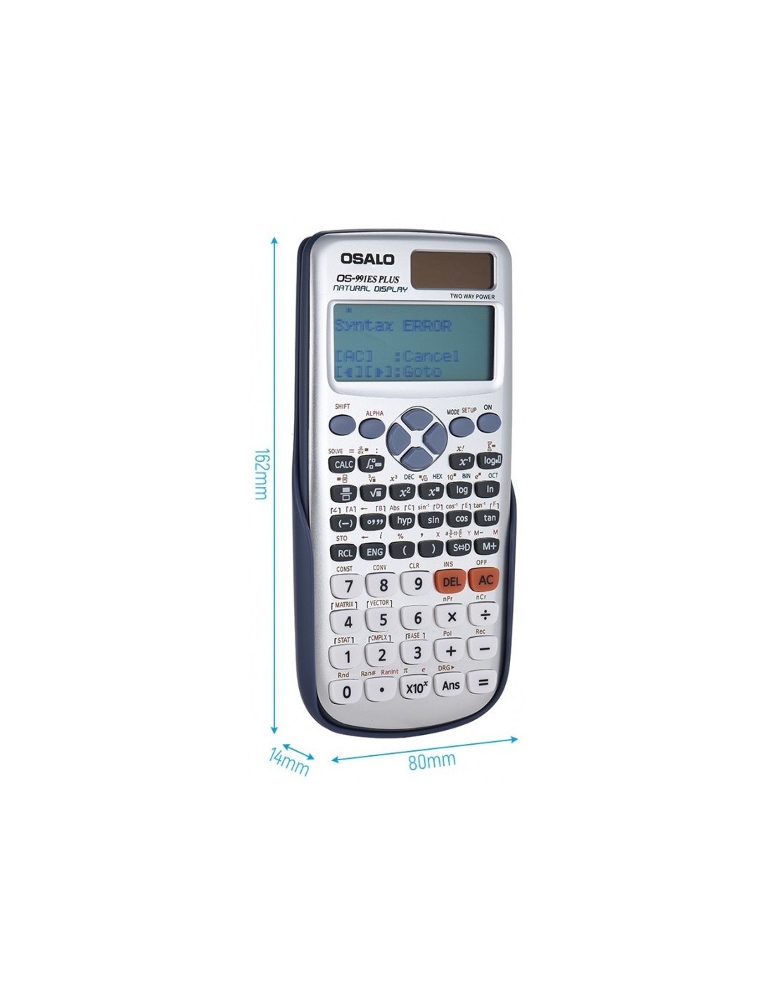 Calculatrice Scientifique OSALO -(OS-991ES PLUS)