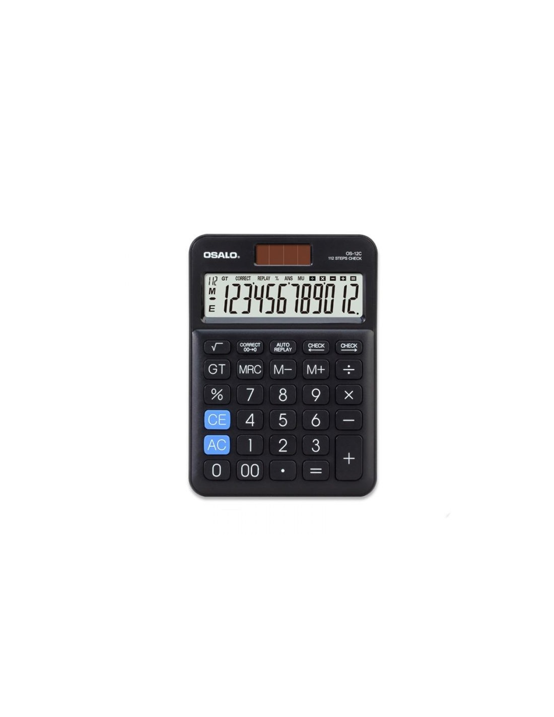 Calculatrice De Bureau OSALO 12 Chiffres (OS-12C)