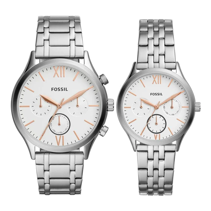 FOSSIL HIS AND HER WATCH SET BQ2468SET