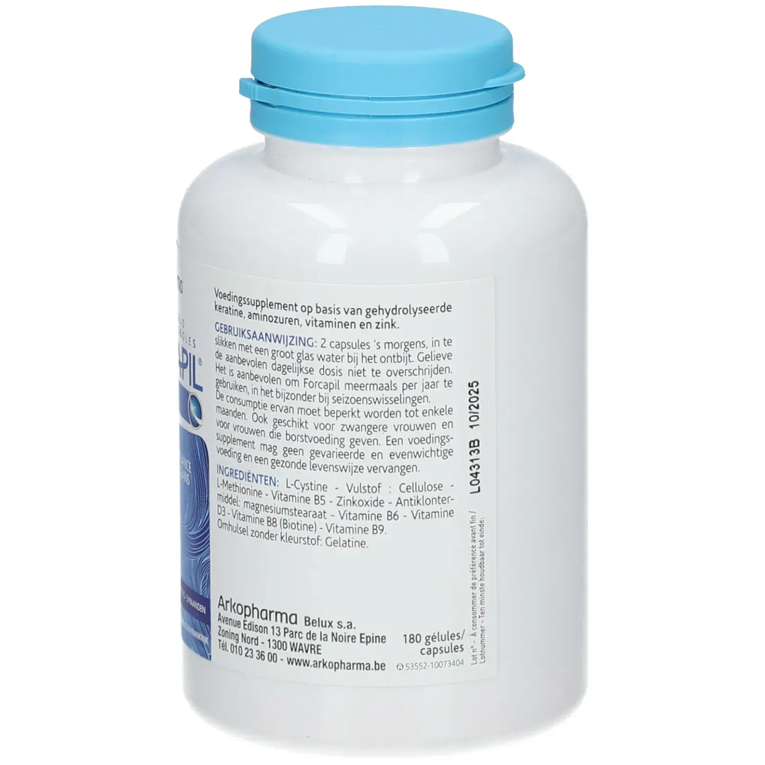 FORCAPIL Cheveux et Ongles 180 Gélules