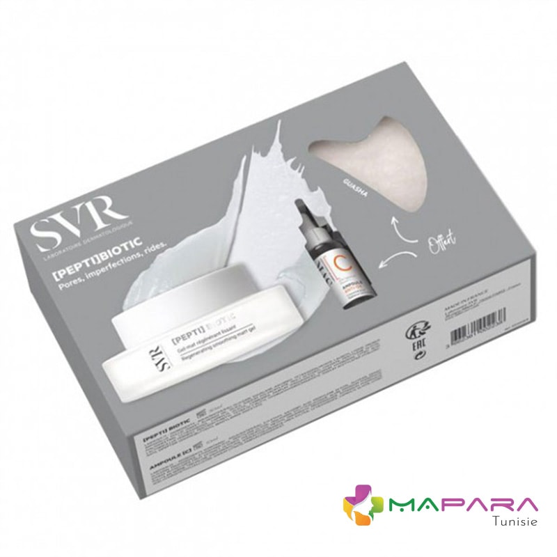 SVR Coffret Pepti Biotic Gel Mat Regenerant Lissant