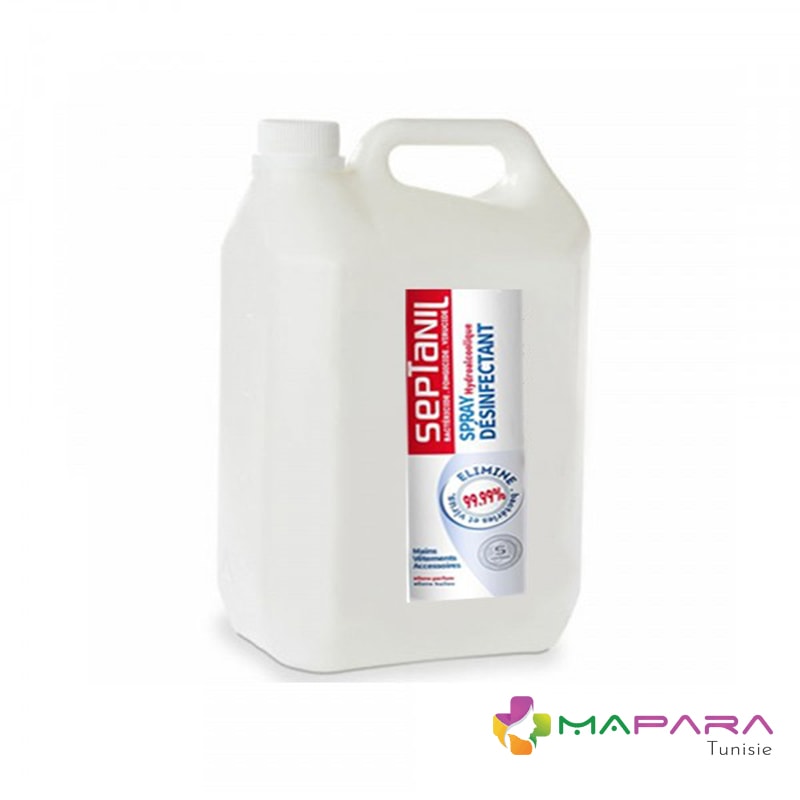 SEPTANIL Désinfectant Hydroalcoolique 5L