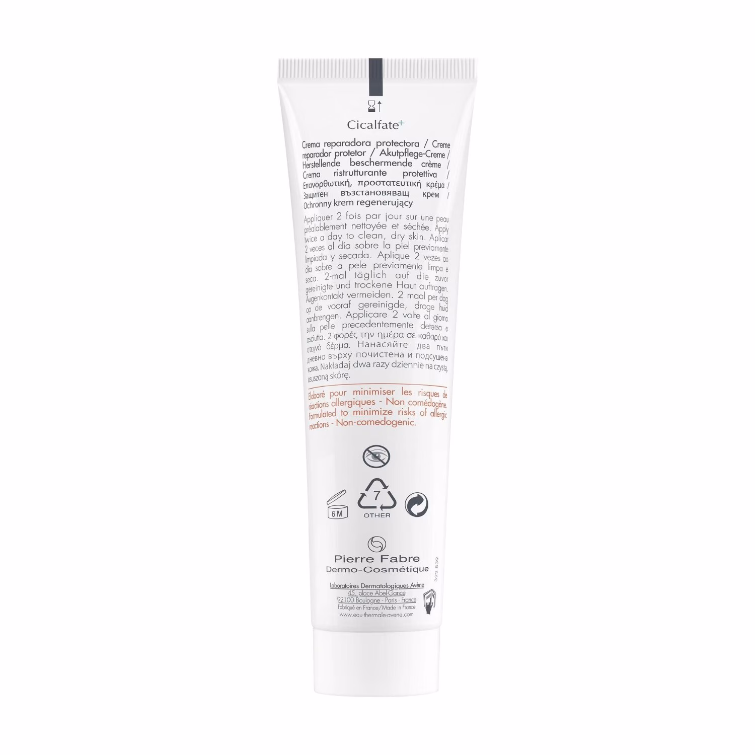 AVENE Cicalfate+ Creme Reparatrice Protectrice 100ml