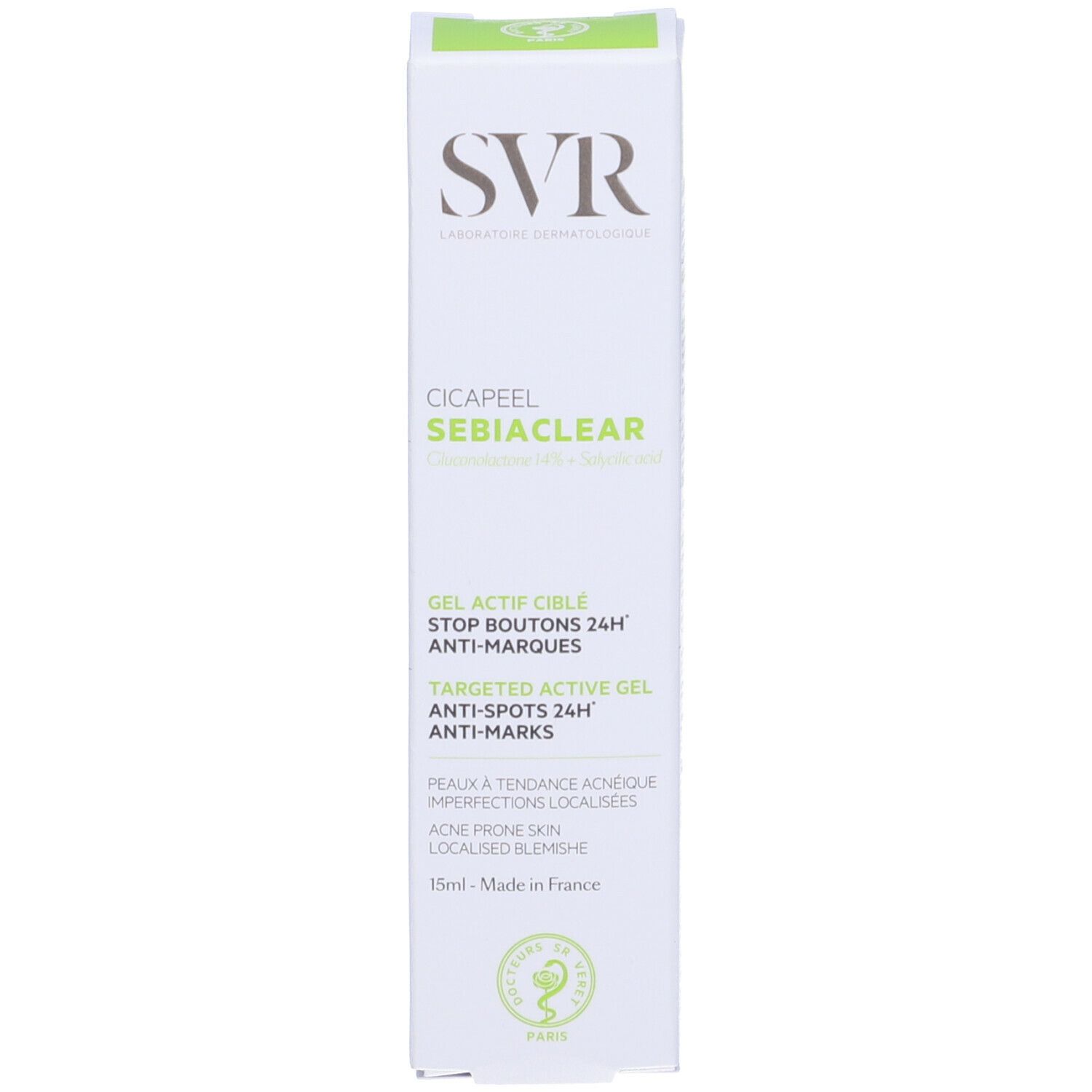 SVR Sebiaclear Cicapeel 15ml