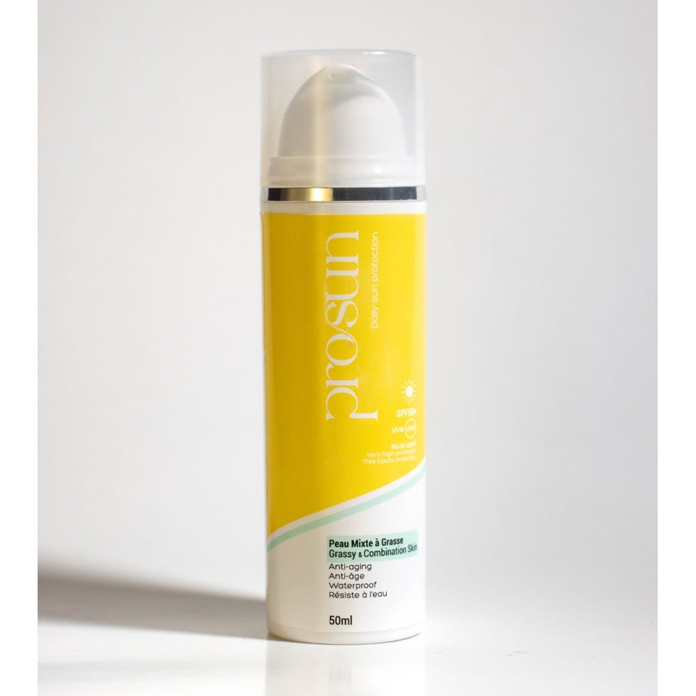Prosun Ecran Solaire Peaux Mixtes à Grasses SPF 50+ 50ml