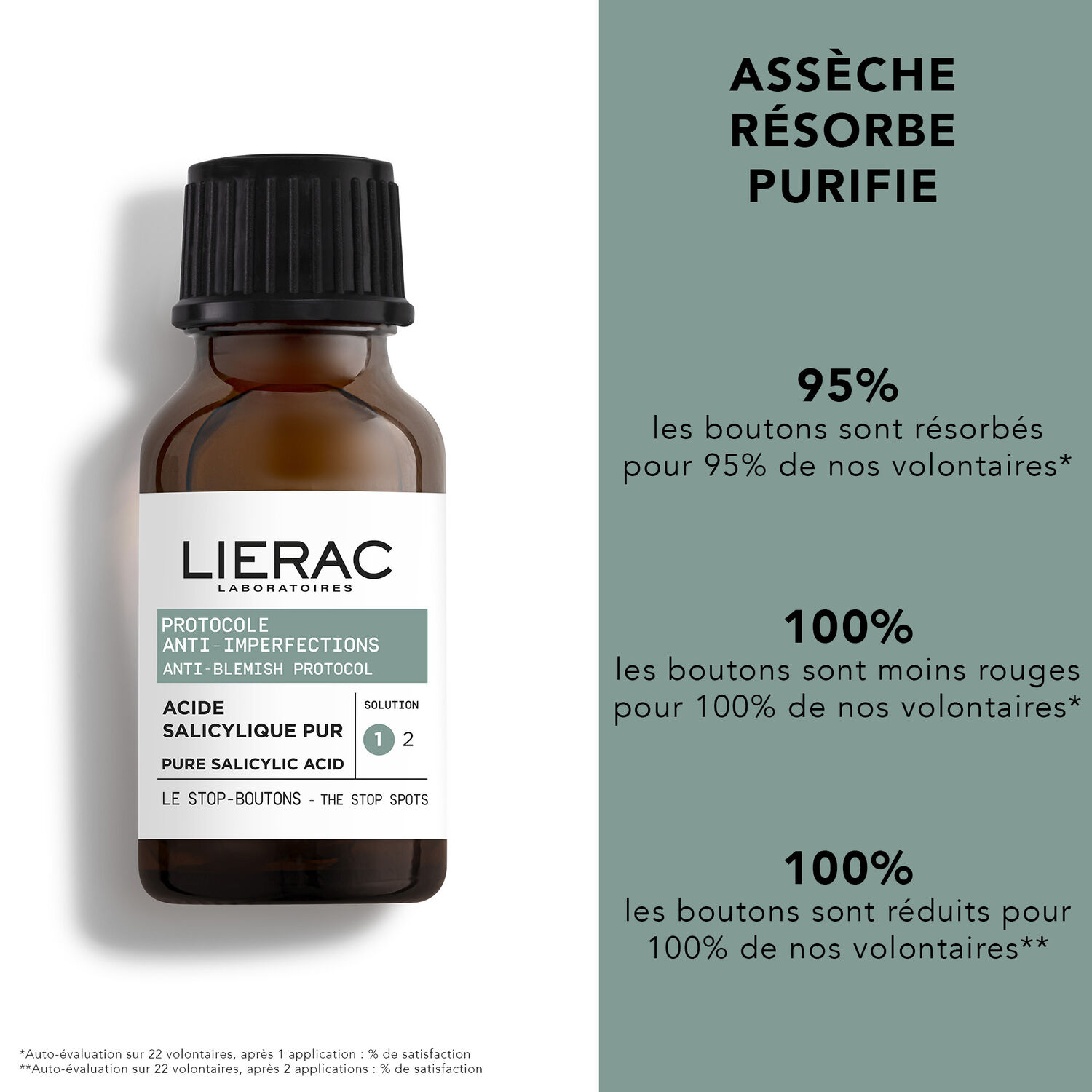 Lierac Le Stop Boutons Acide Salicylique Pur 15ml