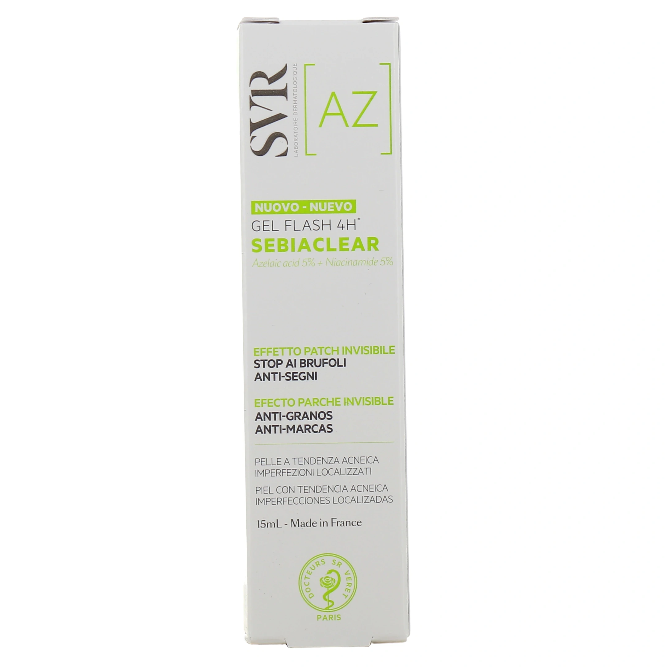 SVR Sebiaclear Gel Flash 4h 15ml