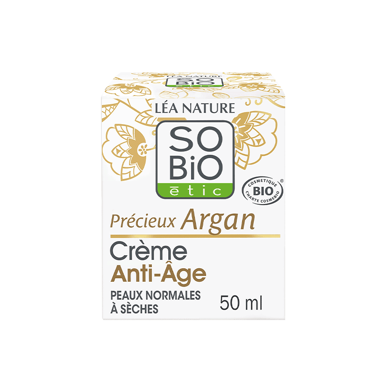 SO BIO Précieux Argan Crème Anti-Âge Jour Bio 50ml