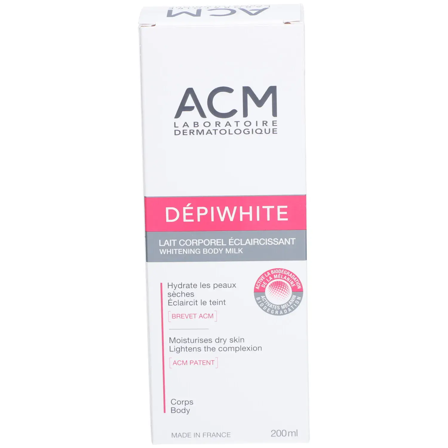 ACM Dépiwhite Lait Corporel Eclaircissant 200ml