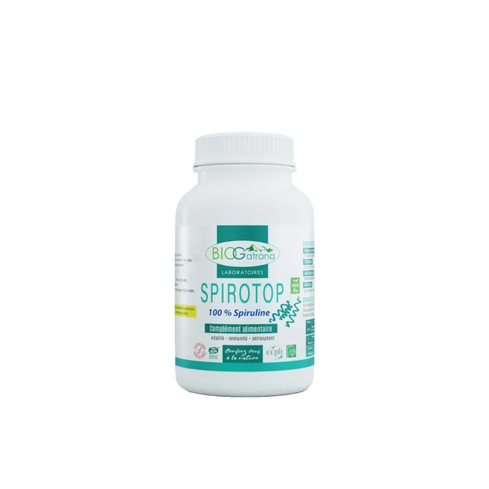 Bio Gatrana Spirotop Spiruline 90 Gélules