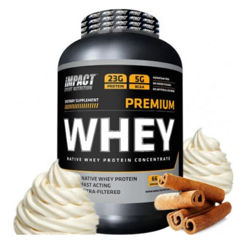 IMPACT Proteine Premium Whey Buttery Cinnamon Pot de 1.8kg