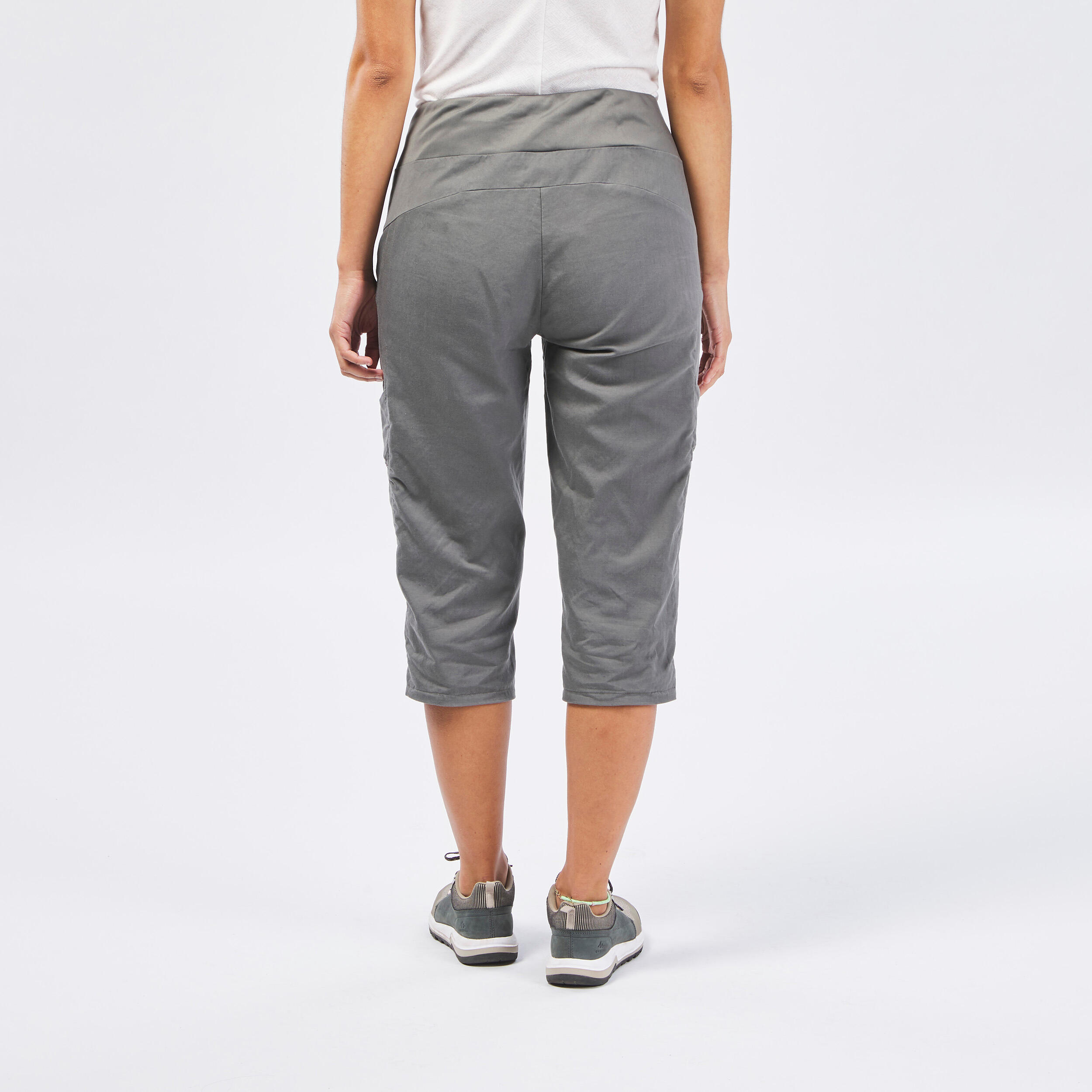 Corsaire de randonnée femme, NH500 gris