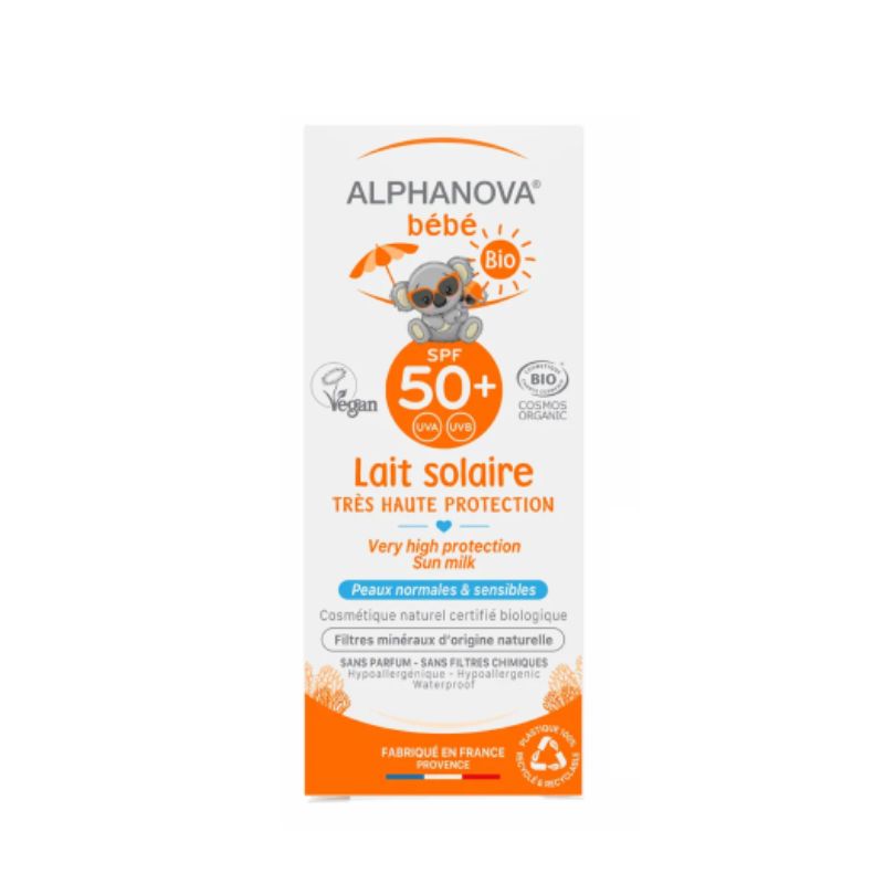 ALPHANOVA LAIT SOLAIRE SPF50+ 50GR